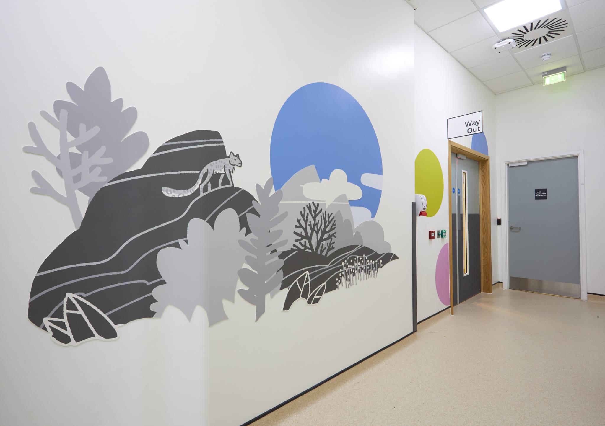 Evelina London Children's Hospital snow leopard ward